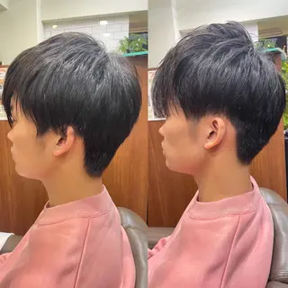 ショート メンズ 💈トレサンパ 💈金山駅✂︎愛実のヘアスタイル