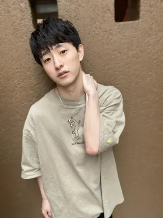 ショート カラー パーマ ヘアアレンジ メンズ CHIC share salon所属・ちこ .のヘアスタイル