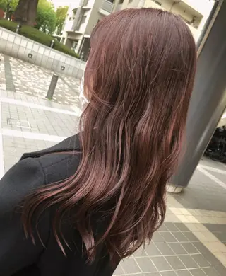 ロング カラー 髪質改善⭐️ 桜場のヘアスタイル