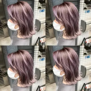 ミディアム ✨縮毛矯正✖︎顔周り レイヤー✨ナカムラのヘアスタイル