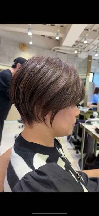 ショート 大人ショート特化/ カットモデル/表参道のヘアスタイル