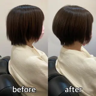 ショート 濱本 浩安のヘアスタイル