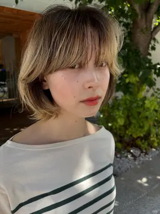 ショート 代官山所属・代官山 ボブヘアーのヘアスタイル