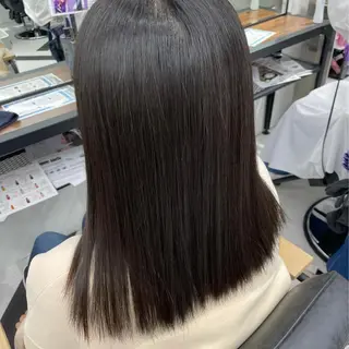 パーマ ヘアアレンジ メンズ ネイル マツエク・マツパ アイブロウ mona/ ストレートスタイル✨のヘアスタイル