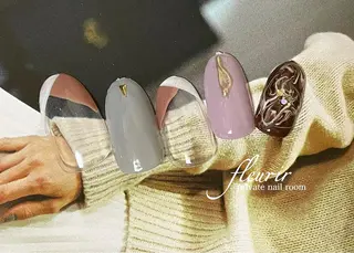 ネイル フルリール 【プライベートサロンのネイルデザイン