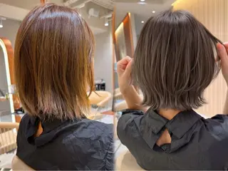 ショート 早田 華のヘアスタイル