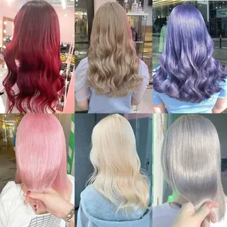 ロング カラー ブリーチ指名 No.1🦋KOKIのヘアスタイル