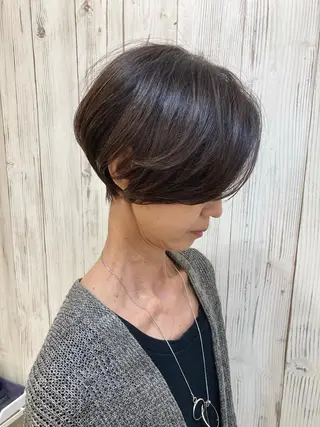 ショート カラー ショート専門 笠井翔太のヘアスタイル