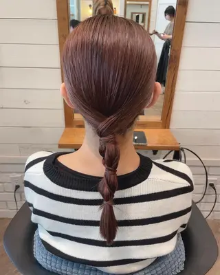 セミロング ✨透明感ケアカラー✨ 長野ゆきなのヘアスタイル