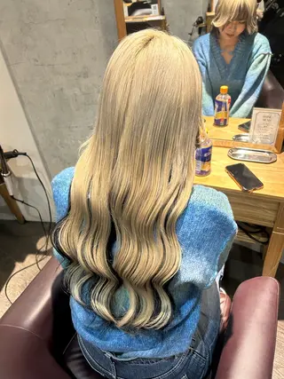 ロング パーソナルカラー 診断🍀マリンのヘアスタイル