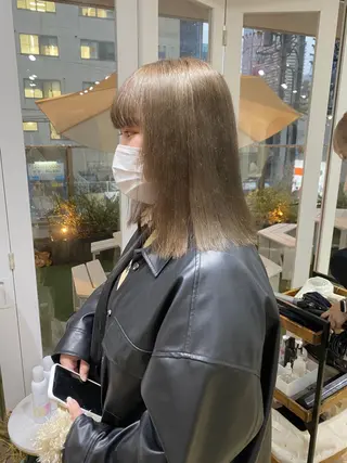 カラー 🌷柔らかクリーミー 🤍kirari🌷のヘアスタイル