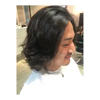 パーマ メンズ メンズパーマ 次元のヘアスタイル