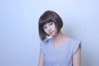 ショート カラー 平尾駅直結/徒歩0分 イノセントヘアのヘアスタイル
