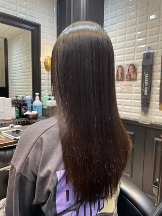 ロング Lupinus中田 パーマモデル募集中のヘアスタイル