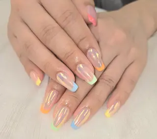 ネイル スカルプ指名No.1 河野　雑誌掲載サロンのネイルデザイン