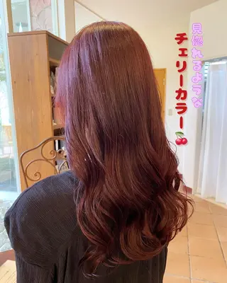 ロング カラー 星原 瑞穂のヘアスタイル