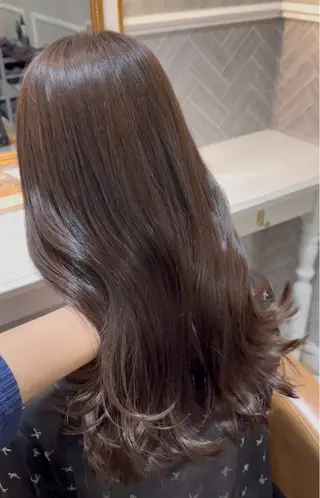 ロング レイヤー/顔周り /ボブ/銀座/サラのヘアスタイル