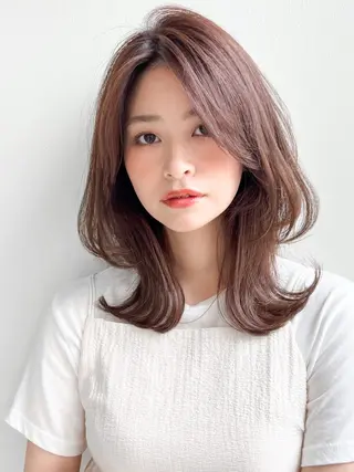 ミディアム 🐣無料カット🐣 こばやし なおのヘアスタイル