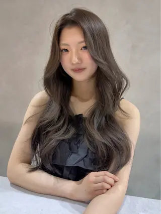 ロング Riru💜 カラーモデル募集中のヘアスタイル