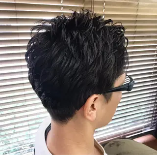 ショート パーマ メンズ 越後 あかりのその他イメージ