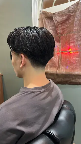 ショート メンズ 荻沼 快のヘアスタイル