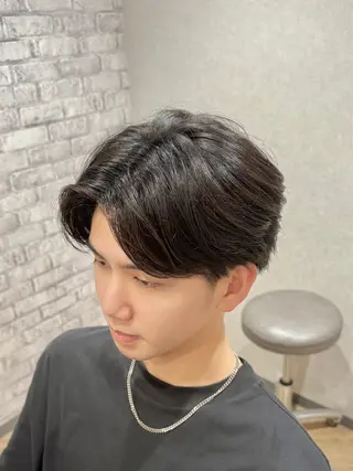 メンズ 箕面駅‪/カット 千葉 凛大のヘアスタイル