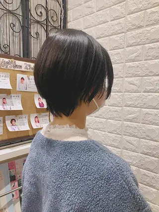 ショート 艶髪 ♡Tomiyaのヘアスタイル
