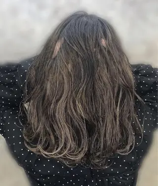 ロング カラー ケアブリーチ /髪質 改善/古橋圭史郎のヘアスタイル