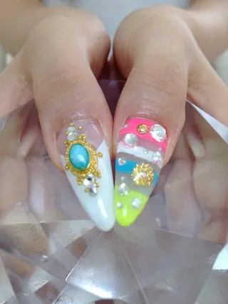 ネイル 🩵池袋heart nail🩵のネイルデザイン