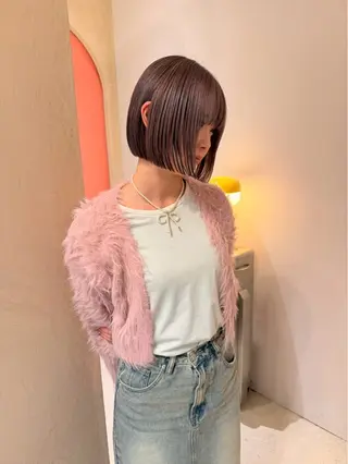 ミディアム わたる /カットモデル募集のヘアスタイル