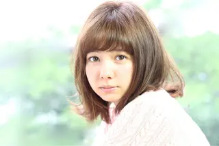 ミディアム カラー Lond labのヘアスタイル