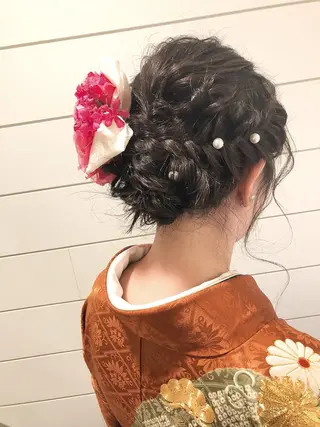 ヘアアレンジ 渋谷/韓国風 西原直樹のヘアスタイル