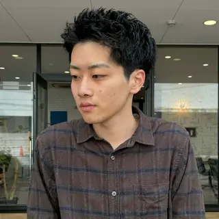 メンズ 【メンズショート 特化】村斎　伶次のヘアスタイル