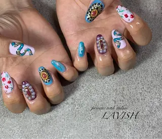 ネイル LAVISH nail salonのヘアスタイル
