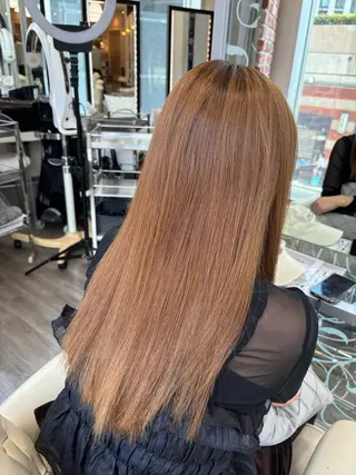 セミロング COCONA🎀 /透明感/艶カラーのヘアスタイル