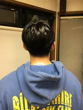 ミディアム メンズ 牧 颯斗のヘアスタイル