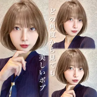 ショート カラー 縮毛矯正✨🫧 レイヤー川村利幸のヘアスタイル