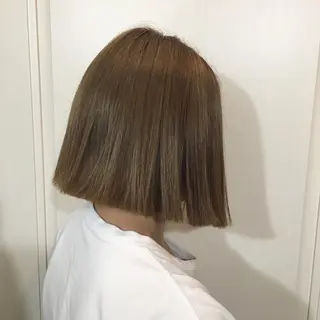 ミディアム カラー KR2S× 亜以加のヘアスタイル