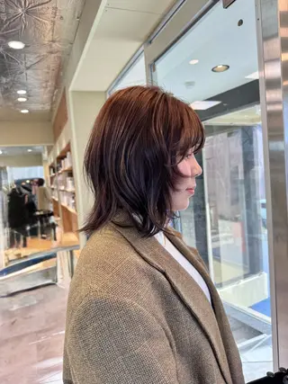 ショート カラー KOHNO ナチュラルデザインのヘアスタイル