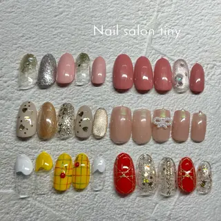 ネイル Nail salon tiny🩵のネイルデザイン