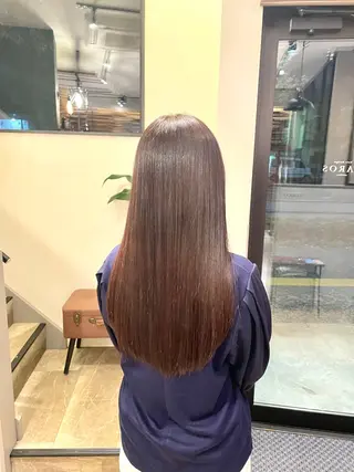 ロング 安倍 辰哉のヘアスタイル