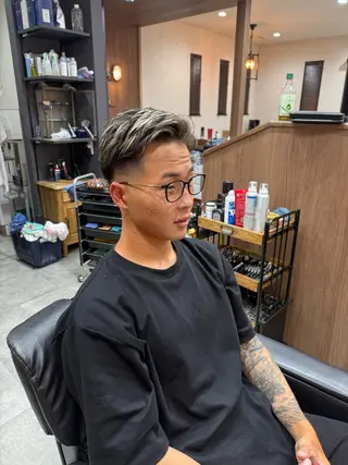 ショート 大平 豪のヘアスタイル