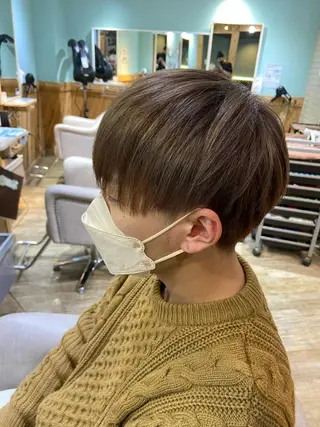 ショート カラー メンズ CORE masaのヘアスタイル
