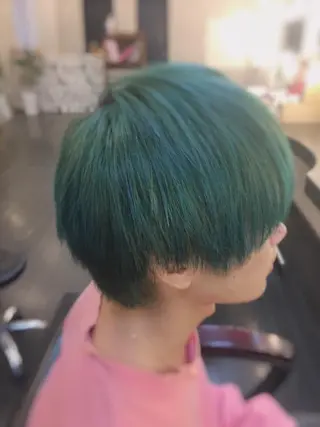 カラー メンズ 平田 晃誠のヘアスタイル