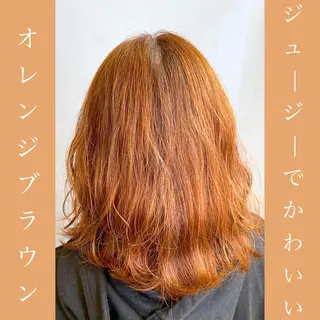 ミディアム カラー 【BIBBIDI】 MIKIのヘアスタイル