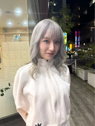 ミディアム カラー Seeknext // Rukaのヘアスタイル