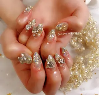 ネイル ラベンダー💖日暮里 ルル💖ネイルのネイルデザイン