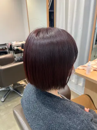ショート カラー 山中 欧輔のヘアスタイル