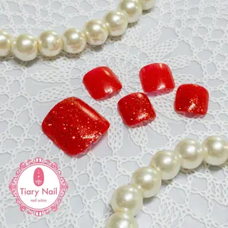 ネイル 💗🪽Tiary Nail🪽💗のネイルデザイン