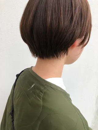 ショート ヤマモト マイのヘアスタイル
